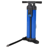 F2   Pumpe Double Action Pumpe  SUP Kite Paddelboot Blau