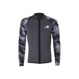 F2 Herren Neopren Oberteil Wave Jacket 2,5mm XS-XXL Größe wählbar Anthrazit