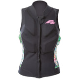 F2 Damen Prallschutz Weste Kite & Surf Weste S-XL Größe wählbar Schwarz 2024/25