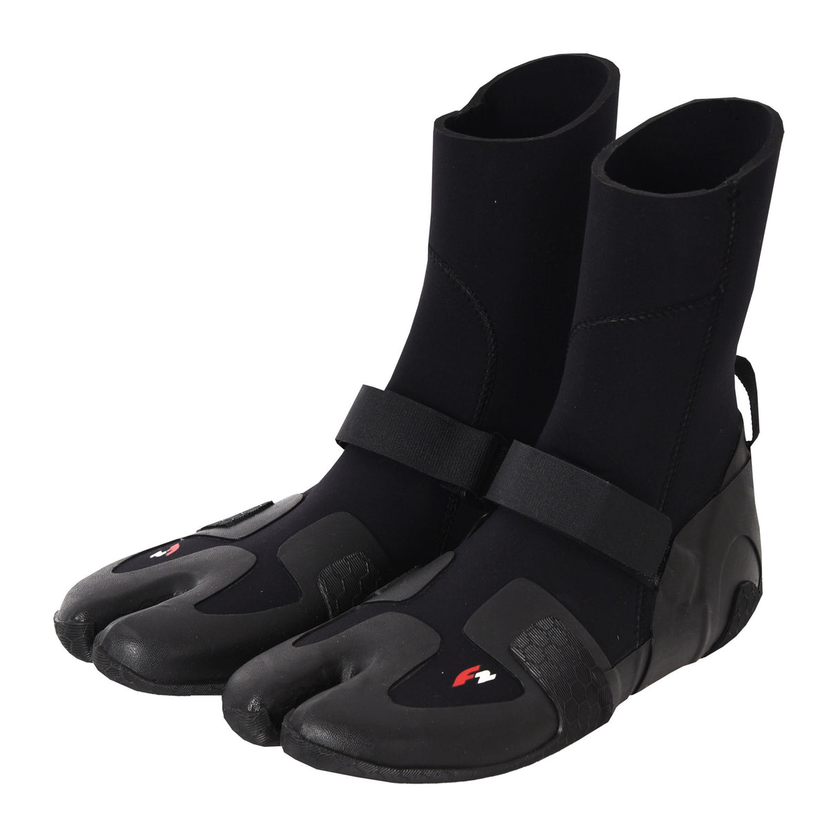 F2 Neopren Schuhe Barfuss Schuhe Split Toe Surfschuhe 36-48 wählbar Schwarz