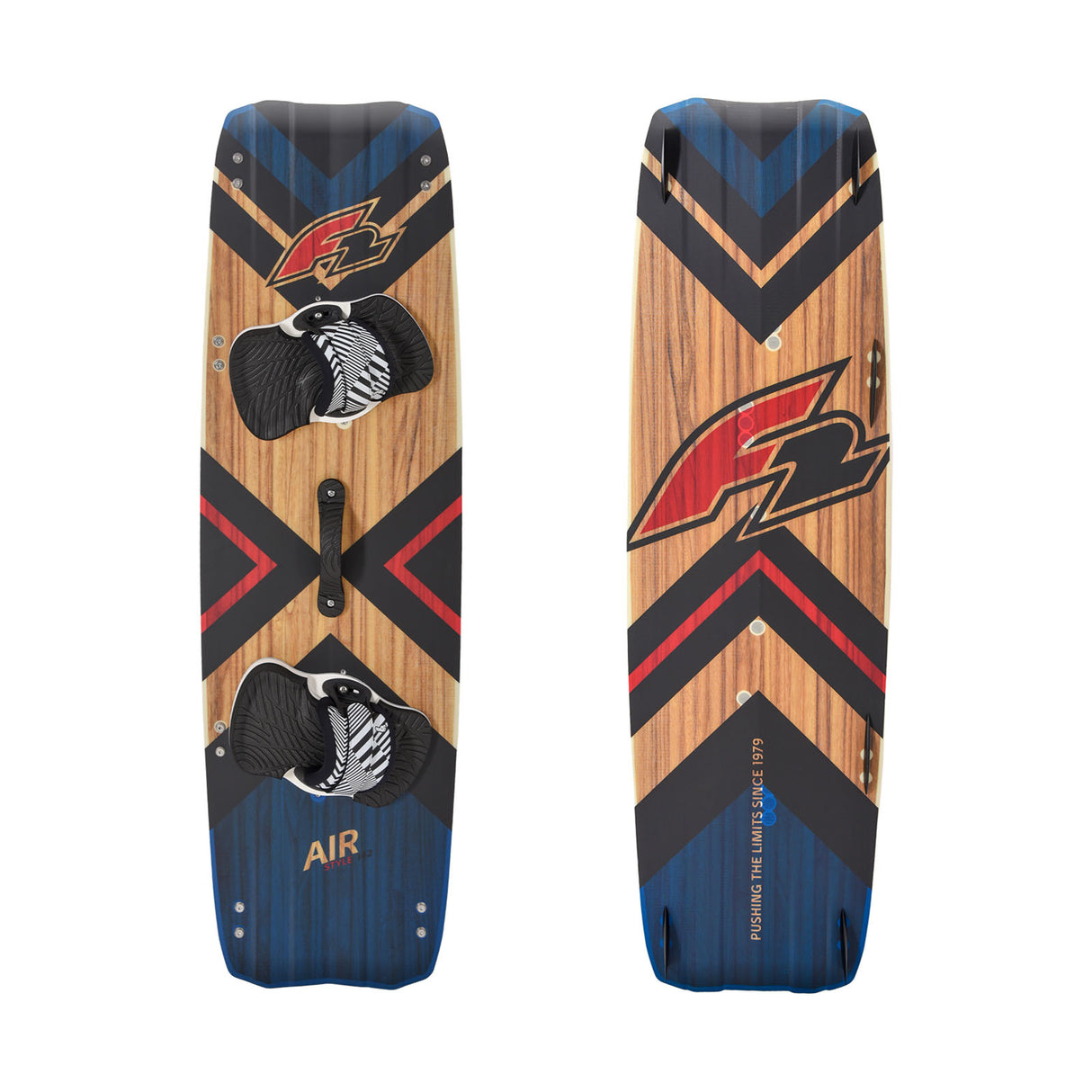 F2 Kiteboard Air Wood 133-142cm Größe wählbar Blau 2024/25