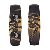 F2 Kiteboard Finn Promodel Wood 132-136cm Größe wählbar Schwarz 2023/24