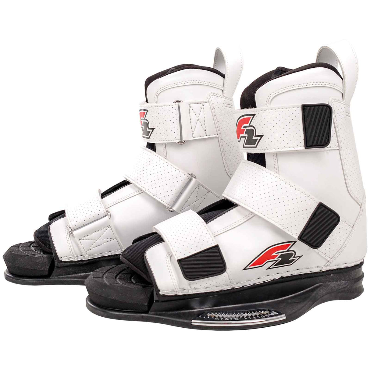 F2 Set Wakeboard Coast Classic Grau 144cm mit Bindung Team Boot Weiss