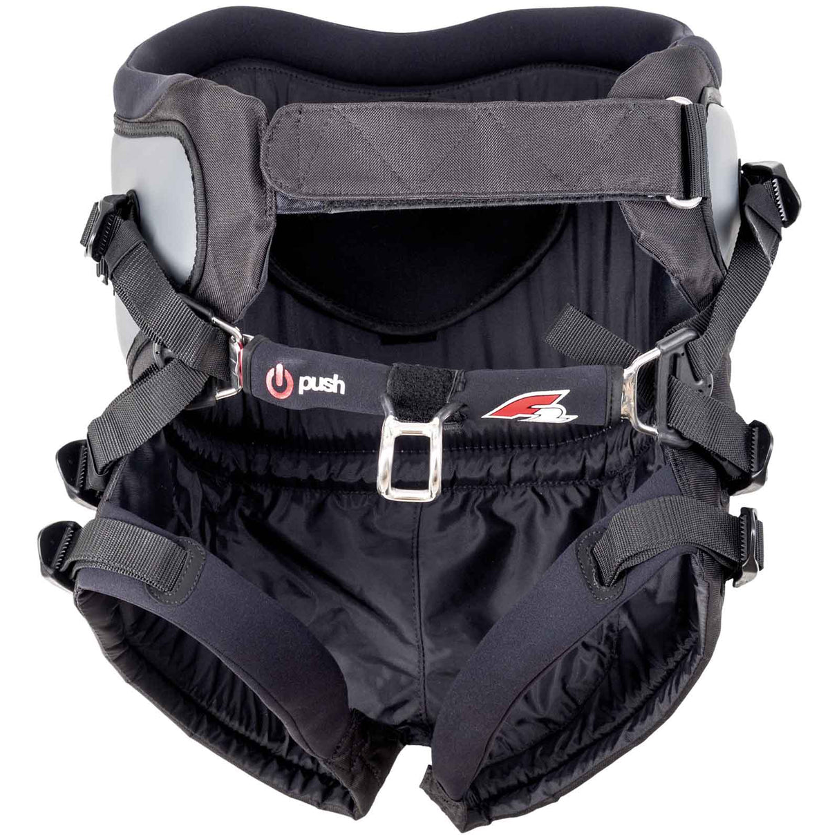 F2  Trapez Freeride Pro Harness Gr. XS-XL wählbar Schwarz 2024/2025