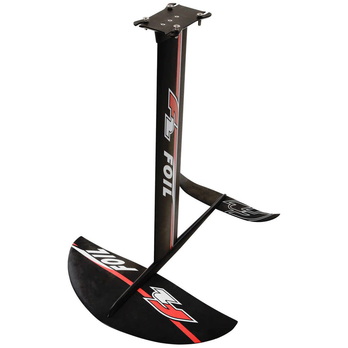 F2  Foil Alu Carbon  Foil Set   Schwarz 2024/25