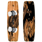 F2  Kiteboard Air Wood Icon Kitesurf Board Größe wählbar Schwarz 2025