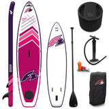 F2 Stand Up Paddle Board AXXIS SMART Damen SUP mit E-Pumpe Größe wählbar
