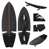 F2 Surf Waveboard Carving Board Street Surfer Skateboard Farbe wählbar 2025