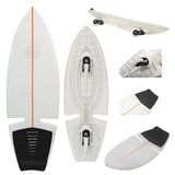 F2 Surf Waveboard Carving Board Street Surfer Skateboard Farbe wählbar 2025