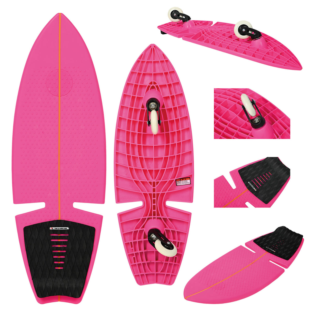 F2 Surf Waveboard Carving Board Street Surfer Skateboard Farbe wählbar 2025
