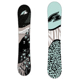 F2 Damen Snowboard Black Deck Women Freeride Größe wählbar Schwarz 2023/24