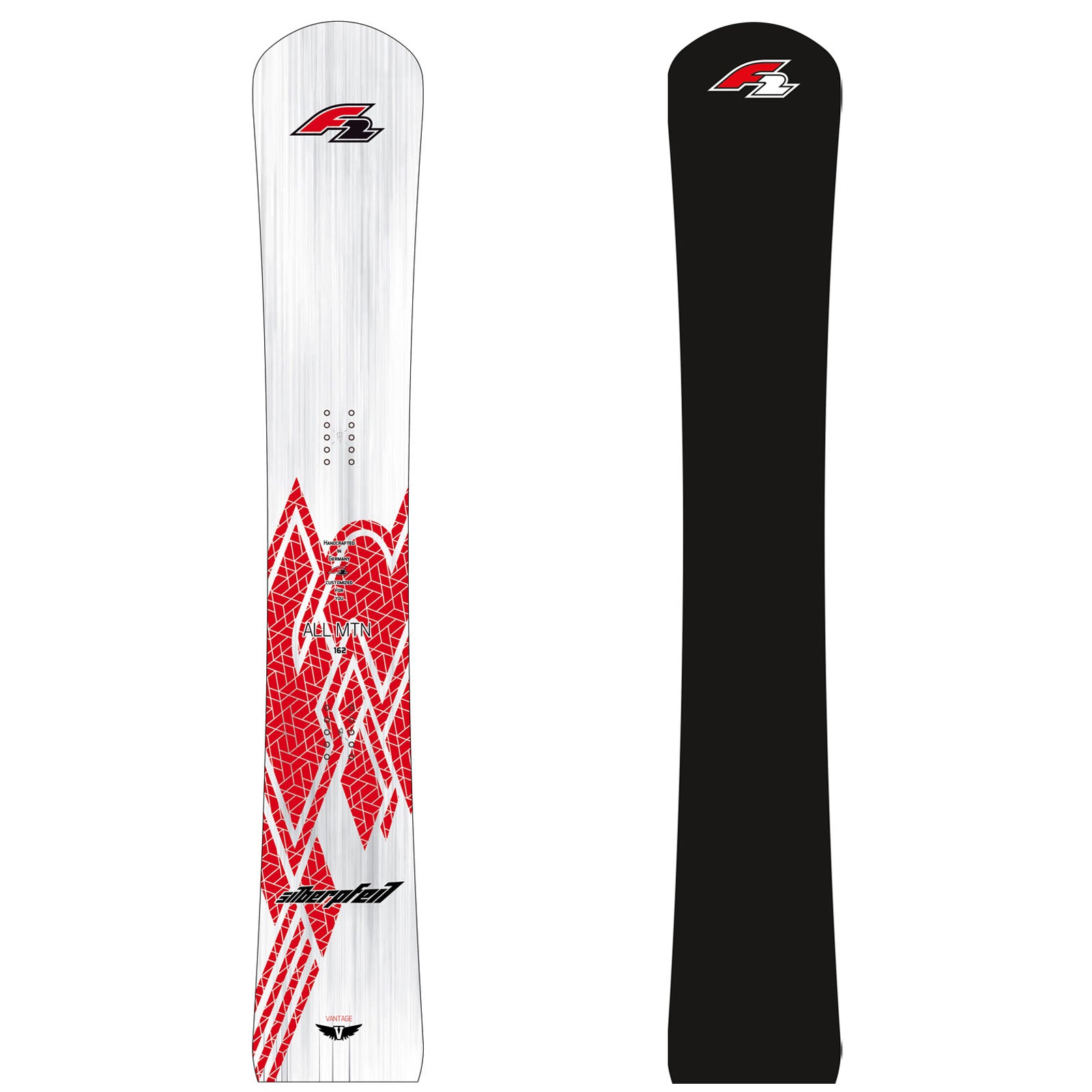 F2 Silberpfeil Vantage Race Snowboard 2024/25 – Extrem Carving