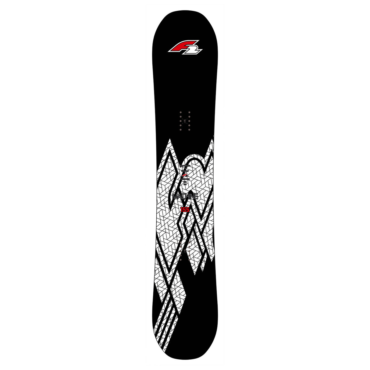 F2 Junior Snowboard Rental Größe wählbar Schwarz 2024/25