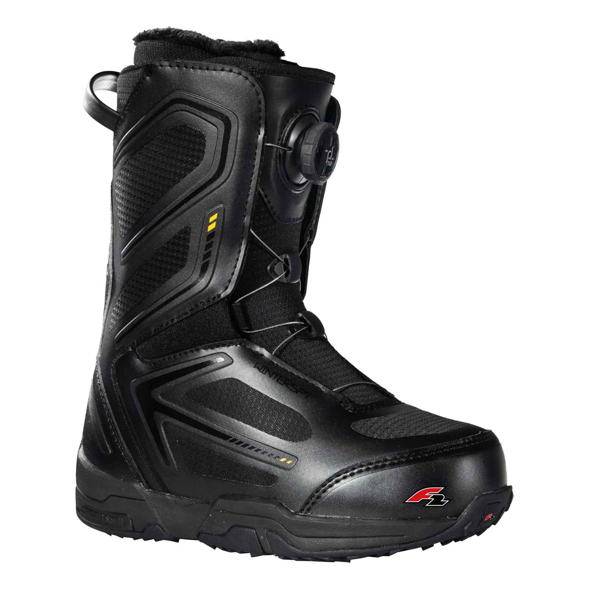 F2 Herren Snowboard Softboots Team Atop Gr. 39-49 Größe wählbar Schwarz 2024/25