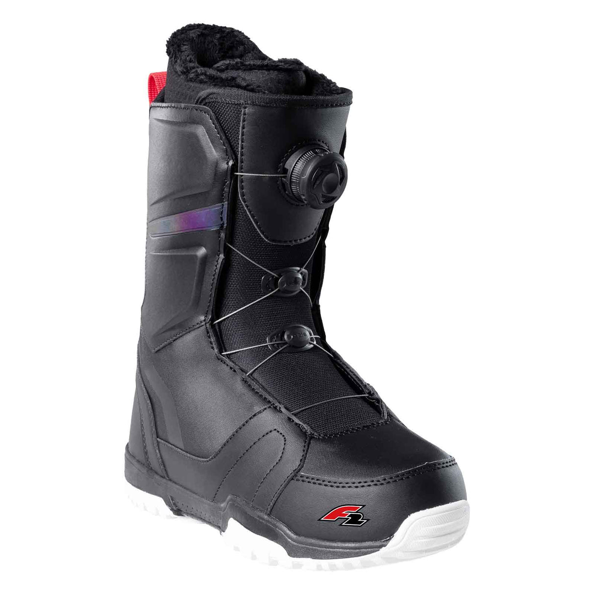 F2 Damen Snowboard Softboots Glam Atop Gr. 36-42 Größe wählbar Schwarz 2024/25