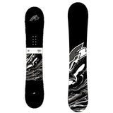 F2 Herren Snowboard Black Deck Freestyle Größe wählbar Schwarz 2024/25