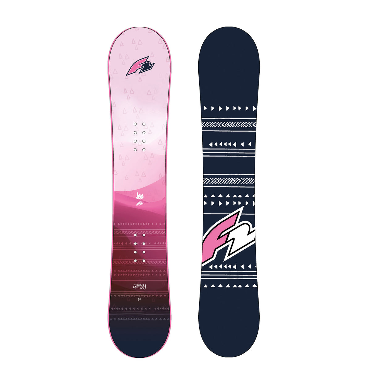 F2 Damen Snowboard Gipsy Freeride/Freestyle Größe wählbar Pink 2025