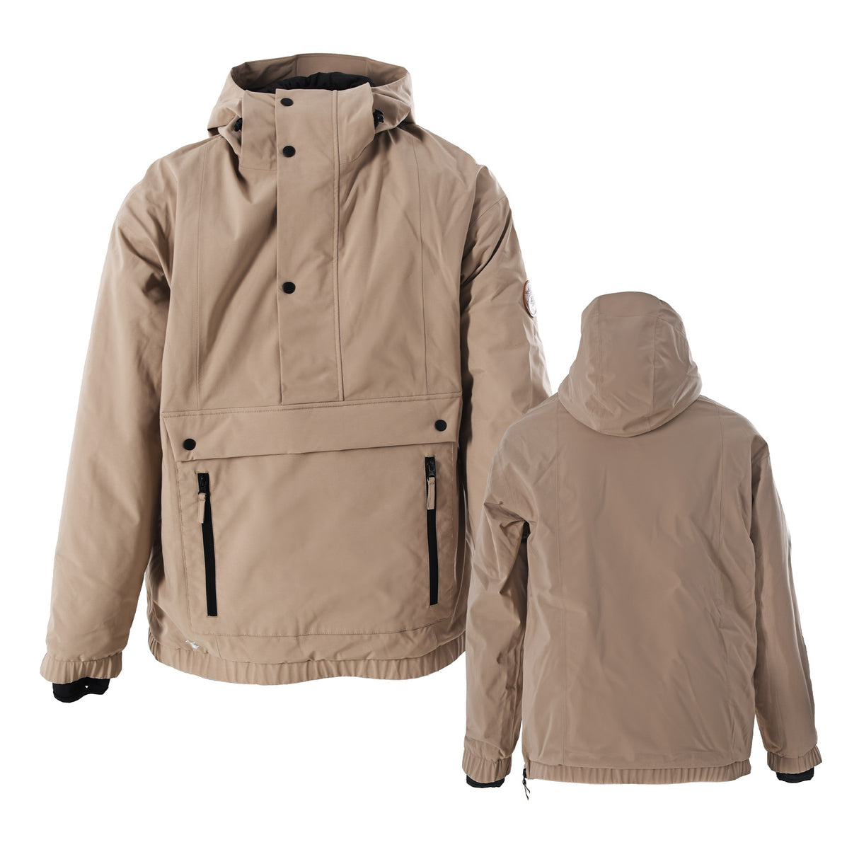 F2  Snowboard/Ski Jacke Slush 80g Fütterung XS-XXL Größe wählbar Beige 2025