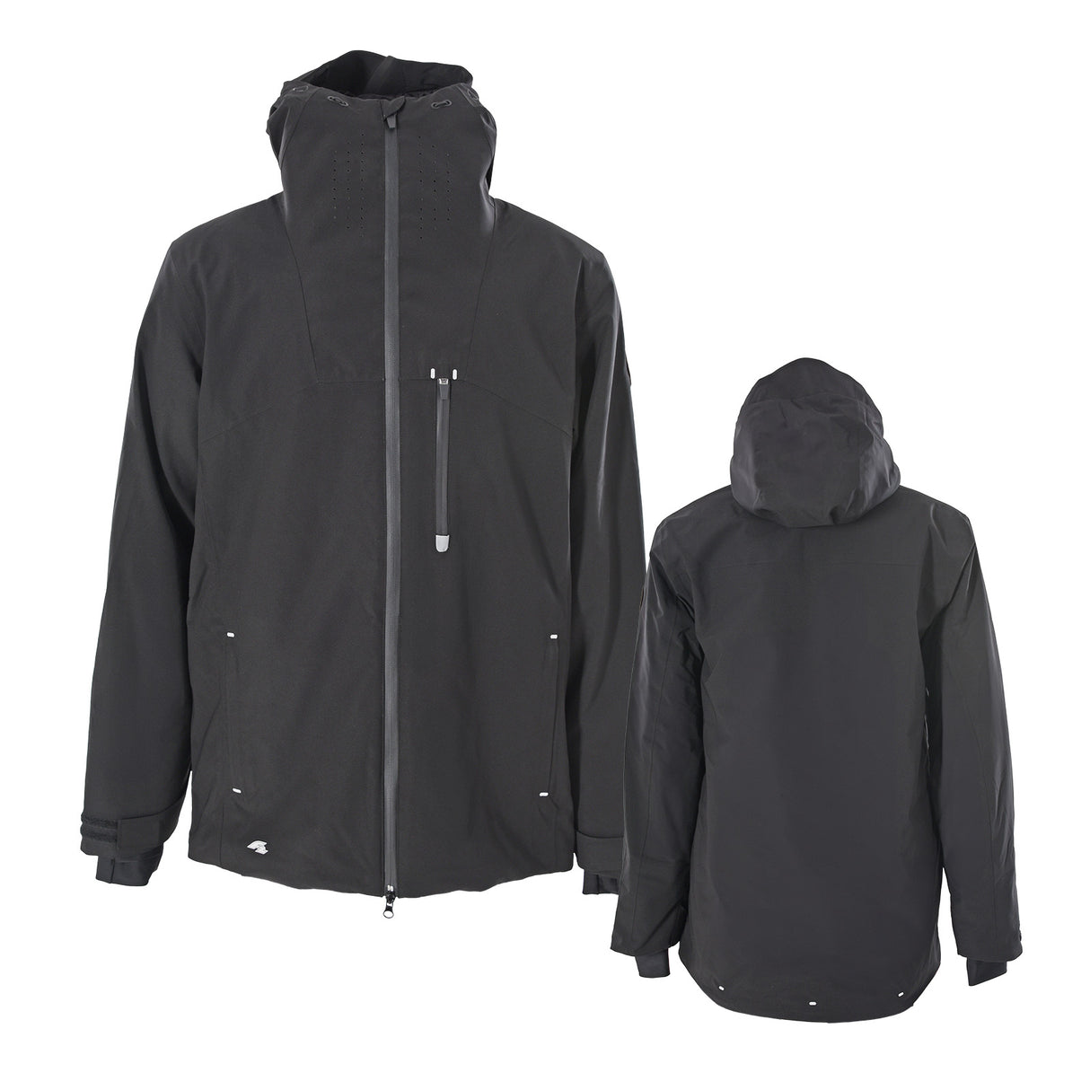 F2 Snowboard/Ski Jacke Valley 80g Fütterung XS-XXL Größe wählbar Schwarz 2025
