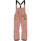 F2 Snowboard/Ski Träger Hose Latzhose Slope XS-XXL Größe wählbar Coral 2025