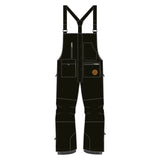 F2 Snowboard/Ski Träger Hose Latzhose Slope XS-XXL Größe wählbar Schwarz 2025