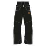 F2  Snowboard/Ski Hose Cloud 80g Fütterung XS-XXL Größe wählbar Schwarz 2025