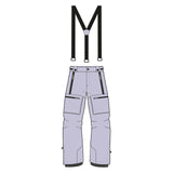 F2  Snowboard/Ski Träger Hose Storm XS-XXL Größe wählbar Lila 2025