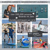 F2 Set Stand Up Paddle Board Ocean Sight Blau 10,5 + Basic Zubehör Paket